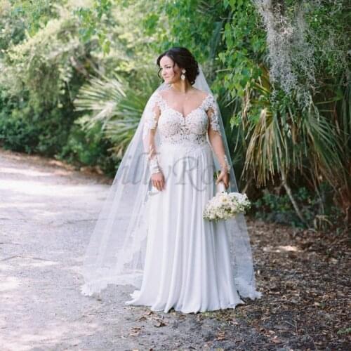 EillyRosia Long Sleeve Wedding Dresses