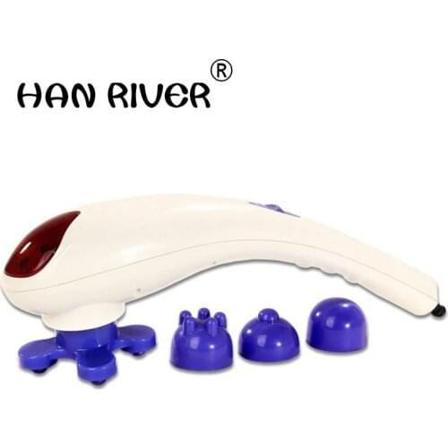 HANRIVER Mini electric massage hammer with a multi-function shoulder and neck massager body vibration