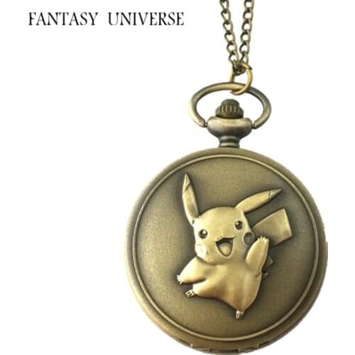 FANTASY UNIVERSE Free shipping 20pcs a lot pocket watch Necklace HRAAAB15