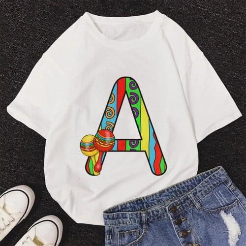 Letter Graphic Print T-shirt Women Tee Harajuku Aesthetic White Tops Casual Tshirt 2021 New Summer Fashion Y2k Female T Shirt