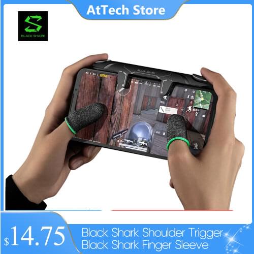 Black Shark Gaming Shoulder Trigger for Black Shark 2 3 Pro,Andorid iOS Codm PUBG Controller Universal Mobile Shooter Joystick