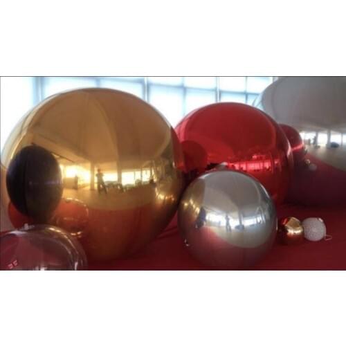 Customized Stage Decoration Inflatable Mirror Ball Advertising Air Balloons