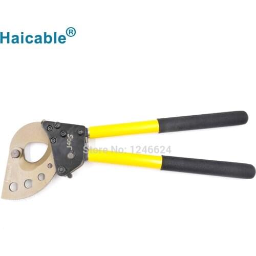 Cable cutter ratchet J-40S racheting acsr copper wire cutters