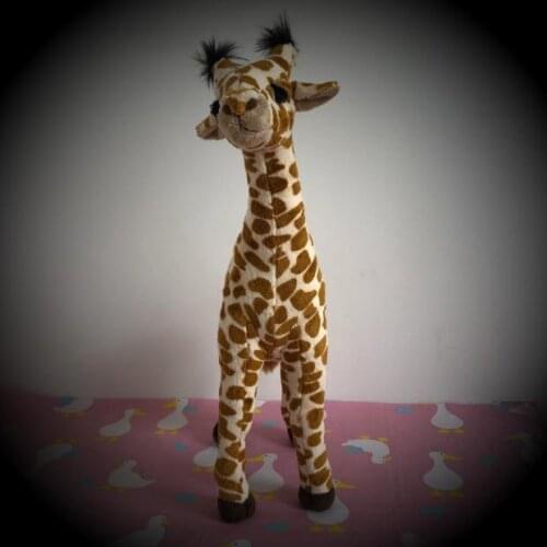 Cute Soft Simulation Giraffe Plush Toy Dolls Children Kids Boys Girls Birthday Gift 30cm PP Cotton