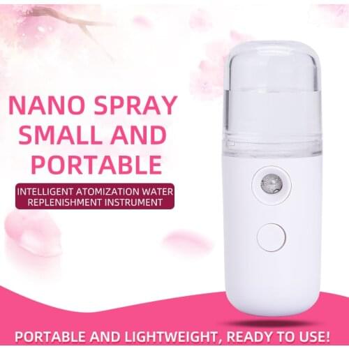 Nano Facial Sprayer USB Nebulizer Face Steamer Humidifier Hydrating Anti-aging Wrinkle Women Beauty Skin Care Tools Santitizer