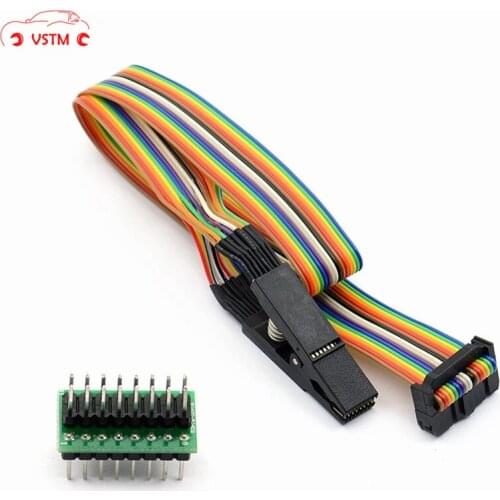 Newly arrival Testing Clip SOP16 SOP Pin IC Test Clamp SOP16 to DIP8 Flash Clip for 25 series RT809F TL866CS TL866A