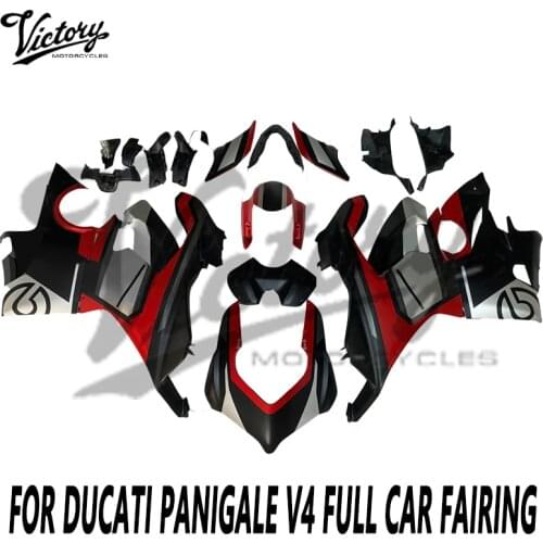 Suitable FOR Ducati Panigale V4 v4s 2020-2021 Full Car Fairing Kit Motorcycle Fairing Brand New ABS Material Can Be Customized