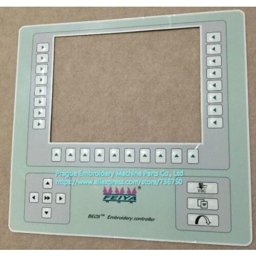 Genuine Feiya CT series control panel keyboard / keypad / membrane / embroidery machines spare parts / Prague / professional