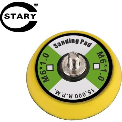 2 Inch Backing Pad Car Polisher Bonnet Sander Paper Disc Polishing Machine Tool Hook Backing Plate for Sanders or Polishers