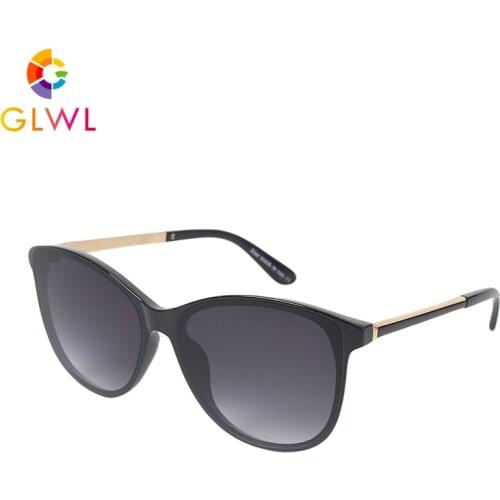 Oversized Sunglasses Brand 2021 Womens Sun Glasses Vintage Cat Eye Eyewear Ladies Luxury Sunglasess Gradient Females Shades