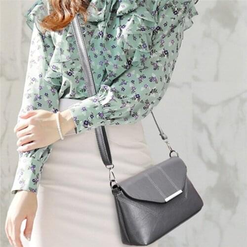 Women Messenger Bags Ladies Crossbody Bags for Girls Pu Leather Handbags Designer Women Shoulder Bags High Quality Solid Flap