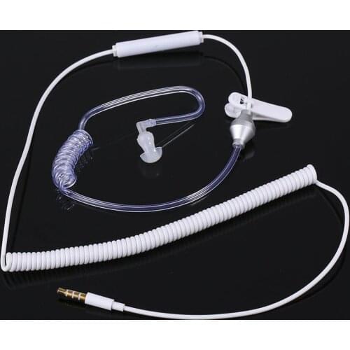 Single Earpiece Intelligent Multifunction Headphone Anti Radiation Single Ear Hook Stereo Earphone 3.5mm Plug