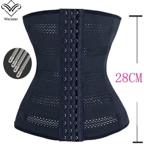 Wechery Steel Bone Corset Slimming Underwear Shaperwear Waist Trainer Body Shapers Belly Belt Abdomen Tummy Slimming Seamless