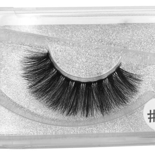 1 box 3d mink lashes false eyelashes professional make up eyelashes mink 3d lashes cilia natural long makeup false eyelash