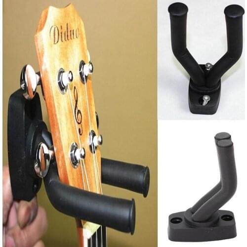 1 Pcs Wall Mount Guitar Hanger Hook Non-slip Holder Bass Violin Ukulele Guitar Guitar For Acoustic Stand Accessories Instru O7I2