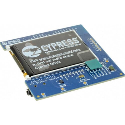 1 pcs x CY8CKIT-028-TFT TFT Display Shield Sensor Audio Board 2.4" Display Arduino Pioneer Platform Evaluation Expansion