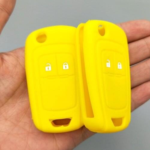 2 Button car key fob For Opel Astra J Corsa D Zafira C Mokka Insignia Cascada Karl Adam Remote protect Shell Silicone Cover Case