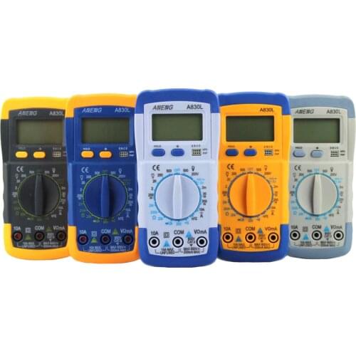 A830L Multimeter 830L Handheld Digital Universal Meter Ammeter Voltmeter Universal Watch
