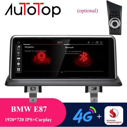 AUTOTOP 10.25" BMW E87 Android 10.0 Car stereo 2 Din Car DVD GPS Radio for BMW 1 Series 120i E81 E82 E87 E88 BT 4G Wifi Carplay