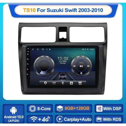 MEKEDE for SUZUKI SWIFT 2003 2004 2005 2006 2007 2008 2009 2010 Car Radio Multimedia Video Player Navigation GPS Carplay AUTO BT