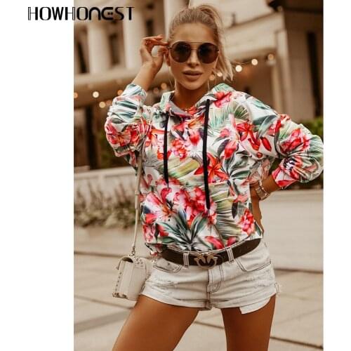 Женские длинные толстовки HOWHONEST China At AliExpress