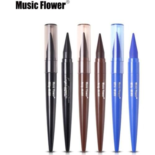 Music Flower makeup Eyeliner and Eyebrow Cream waterproof kajal