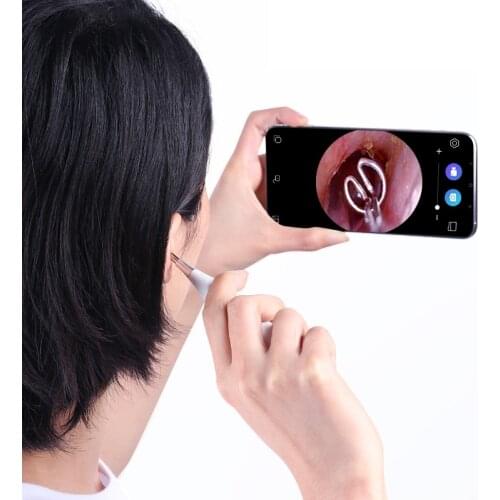 Intelligent Visual Ear Pick Endoscope Ear Cleaning 3.9mm Mini Camera Android PC Otoscope Borescope Tool Health Care