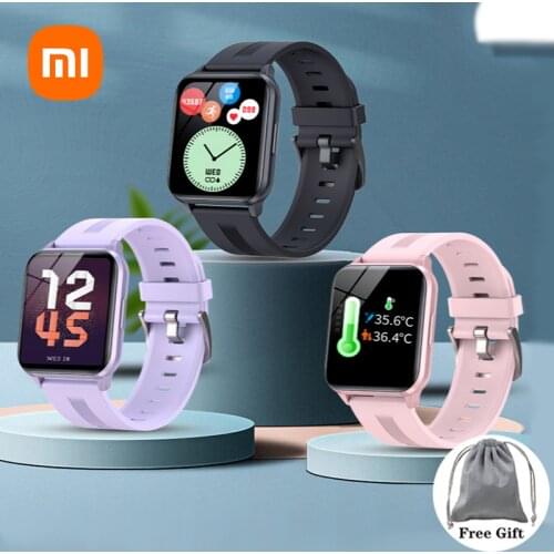 Xiaomi Mijia New Smart Watch Blood Pressure Heart Rate Monitor Health Sleep Track Temperature Watches Sport Waterproof Bracelet