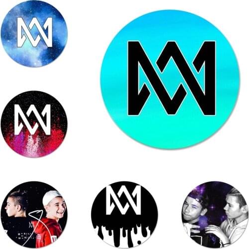 58mm Marcus Martinus Icons Pins Badge Decoration Brooches Metal Badges For Clothes Backpack Decoration