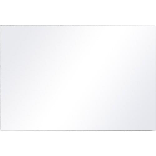 1pc Silver Acrylic Mirror Sheet 3mm Thickness Clear Acrylic Plxiglass Sticker Wall Decal Mirror Sheet For Home Wall Paint Decor