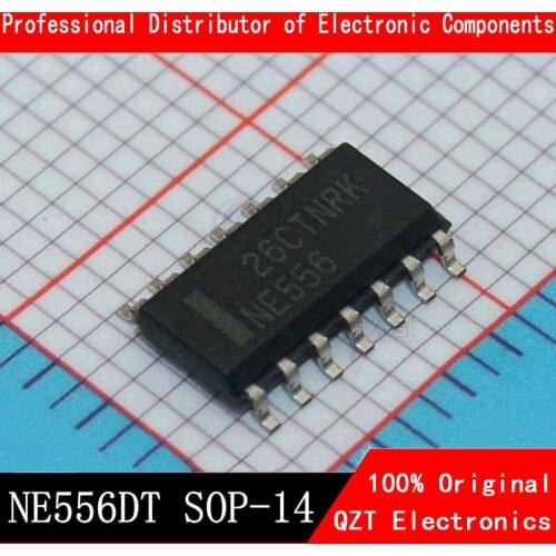 10PCS NE556DT SOP14 NE556 SOP NE556D 556DT SMD new and original IC