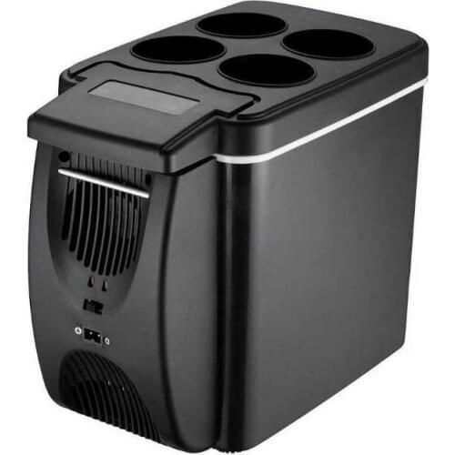 12V mini car warmer and cooler fridge 6L portable device 48W
