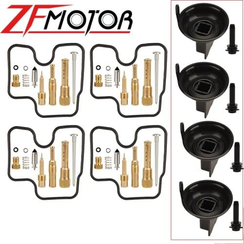 4 Sets Motorcycle Carburetor Repair Fix Kit Rebuild Tool For HONDA CB400 CB 400 1992 1993 1994 1995 1996 1997 1998