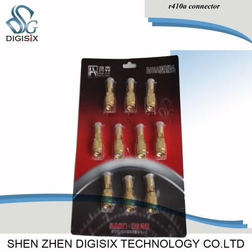 Free shipping Air conditioning adapter r410a connector dosing tube adapters belt thumbscrews 5/16"Female to 1/4"male
