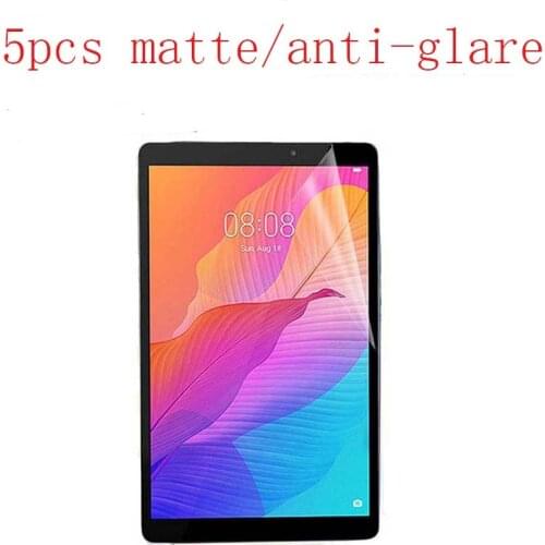 Anti-glare Screen Protector Film For Huawei MatePad T8 2020/M6 8.4 2019/M5 Lite 8.0/ Honor 5 8.0/ T5 8.0 2019 protective 5PCS