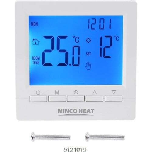 Digital Gas Boiler Thermostat 3A Weekly Programmable Room Temperature Controller Dropshipping