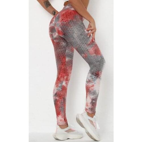 #LO Tie-Dye Leggings Women Black High Waist Push Up Leggings For Women Fitness Gym Workout Sports Casual Leggins Mujer