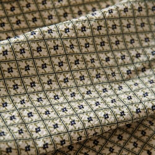 130cm Width Summer cotton diamond flower salt bubble cloth cotton dress handmade DIY skirt fabric