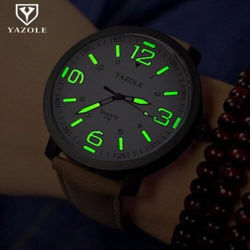 2020 Man Watch Men Sports Watches YAZOLE Watch Men Luminous Male Clock Quartz Watch Hour relogio masculino relojes hombre