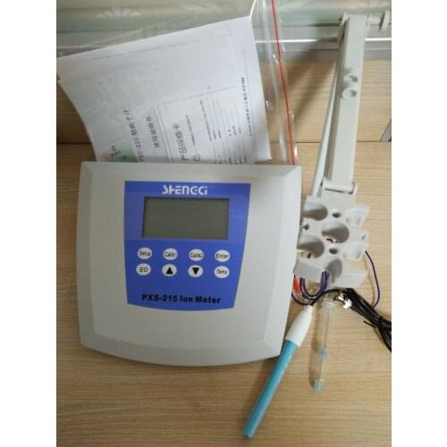 New PXS-215 fluoride ion meter ion concentration meter ion activity meter with fluorine ion electrode