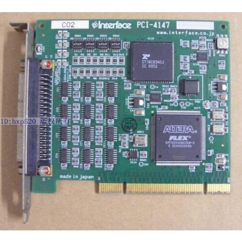 Industrial control panel PCI-4147 Data acquisition card Good quality