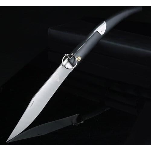 XUANFENG outdoor straight knife high hardness short knife field portable military knife self-defense survival knife