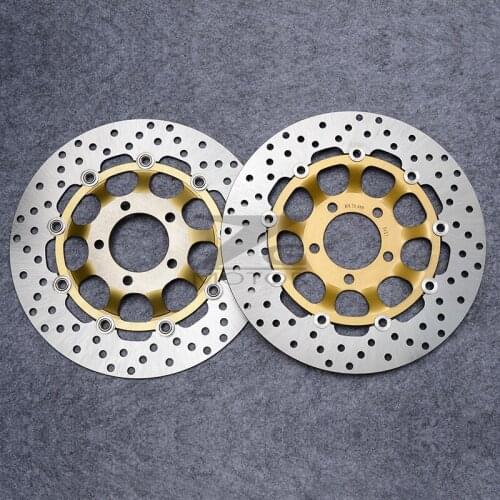 Front Brake Disc Rotor Brake Pad For SUZUKI RGV250 1988-1990 1989 GSF400 Bandit GK75A 1991-1997 1992 1993 1994 1995 1996