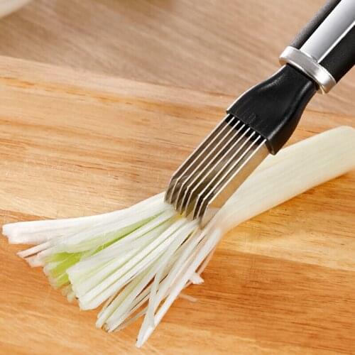 Shred Silk The Knife Vegetable Scallions Cutter Shred Tools Slice Cutlery Cooking Tools