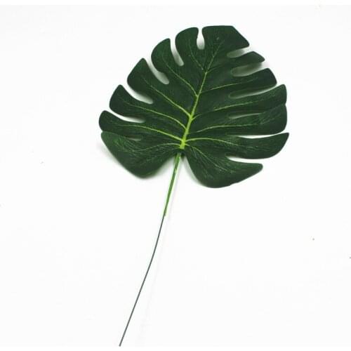 35cm Wedding Decorative Plants leaves Monstera artificial Plant