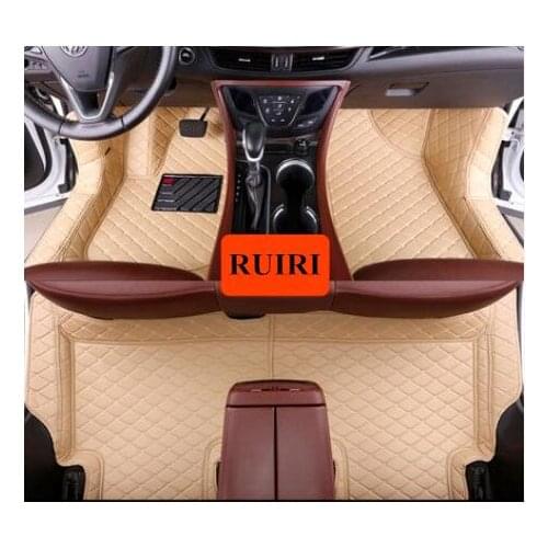 High quality mats! Custom special car floor mats for Honda Jazz 2018-2014 waterproof durable carpets for Fit 2017,Free shipping