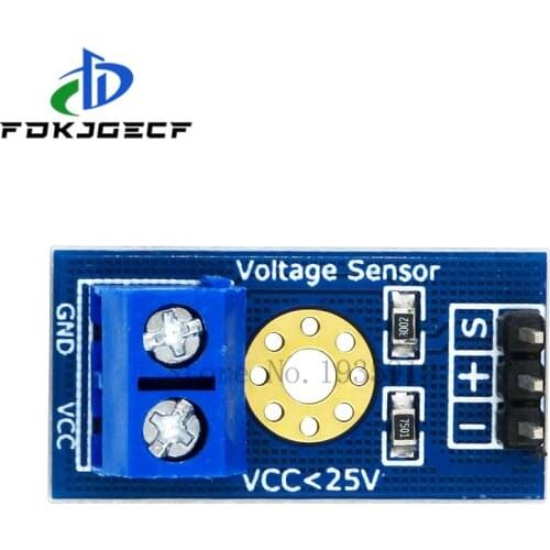 10pcs Smart Electronics DC 0-25V Standard Voltage Sensor Module Test Electronic Bricks Smart Robot for arduino Diy Kit
