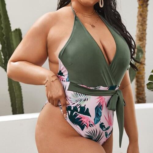 2021 New Plus Size Swimwear，Bikini，Beachwear，Ladies Swimsuit