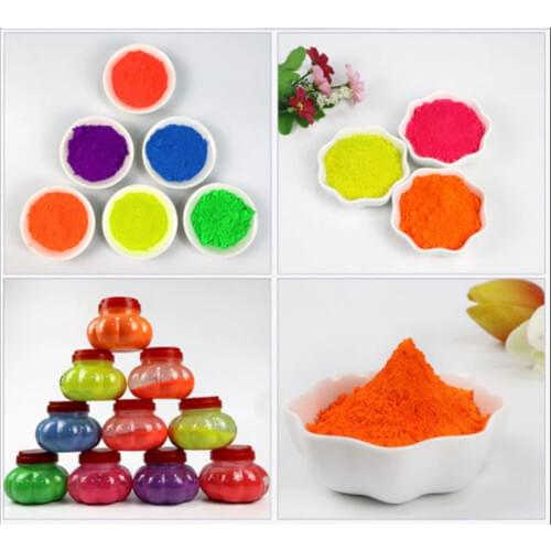 500g Red purple Fluorescence Pigment Phosphor Powder for nail polish ,Material Powder Fluorescent No Glowing in dark