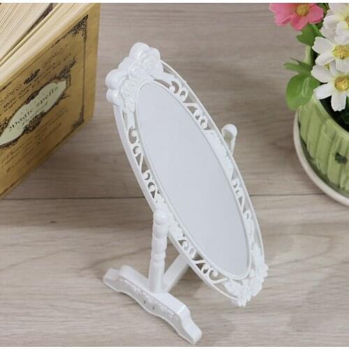 DollHouse Accessories White Full-Length Dressing Mirror Model For Doll Accessories Princess Dream Furniture Miniature Best Gift